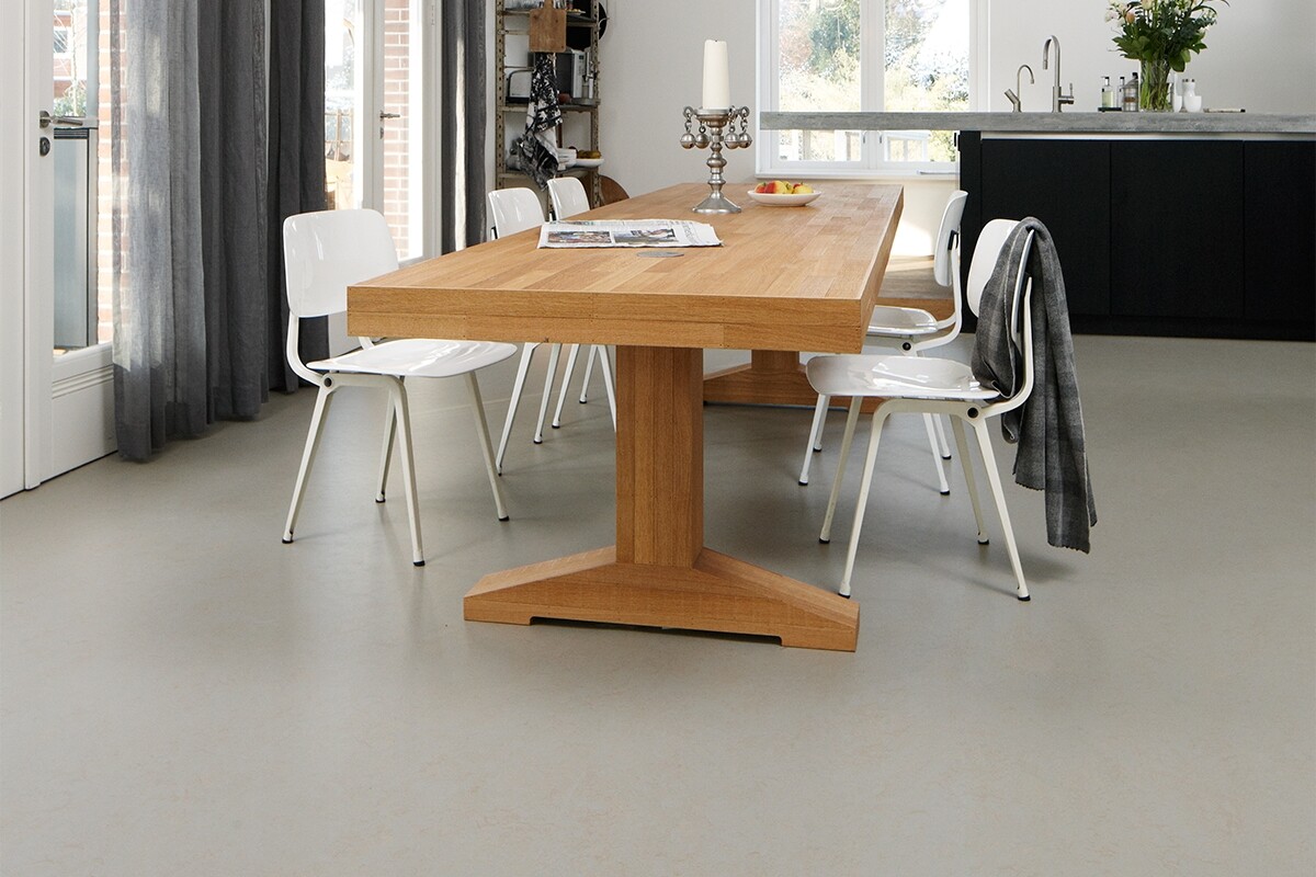 Van woning tot kantoor, marmoleum komt overal tot zijn recht